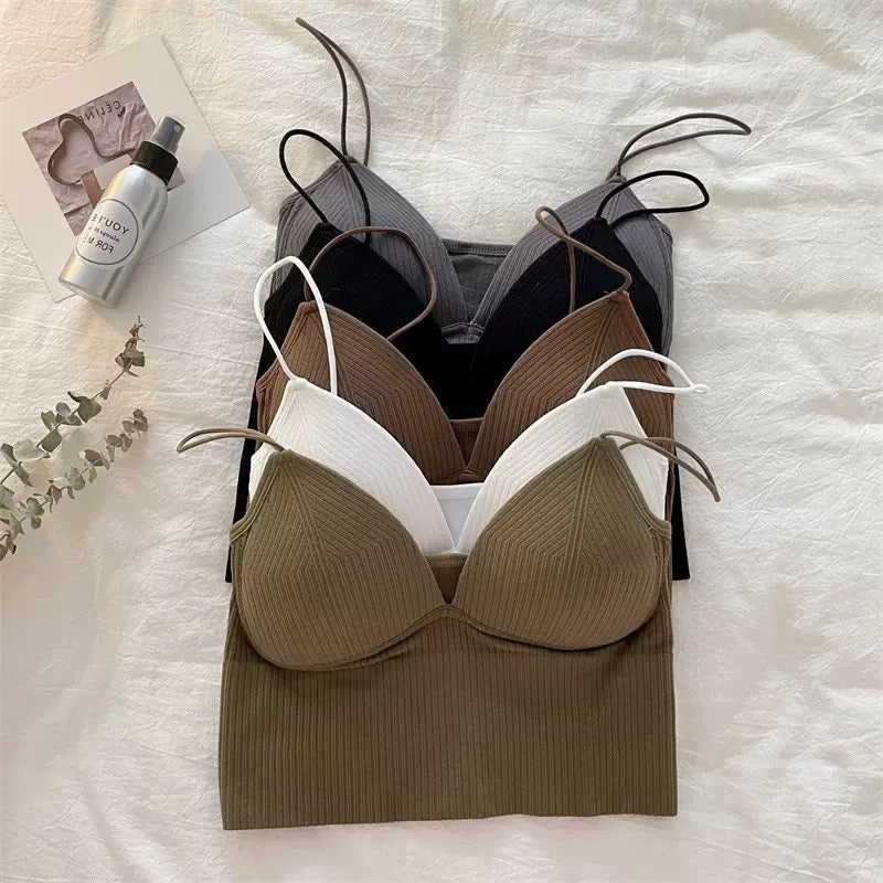 Seamless Tube Top Ice Silk Sexy Wrap Chest For Women Push Up Bras Strapless Underwear Solid Color Bralette