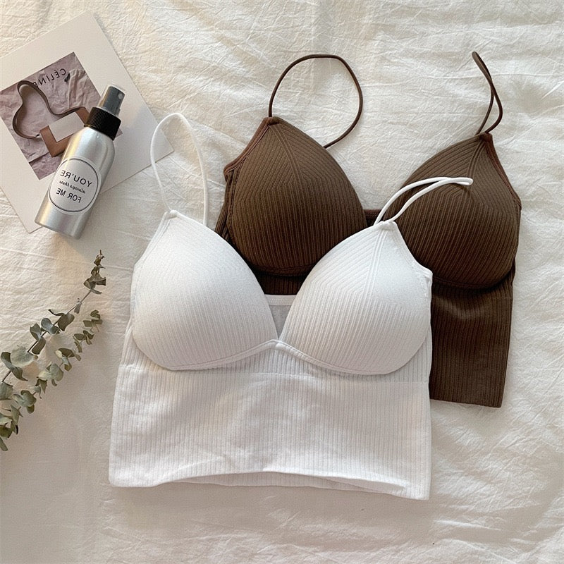 Seamless Tube Top Ice Silk Sexy Wrap Chest For Women Push Up Bras Strapless Underwear Solid Color Bralette