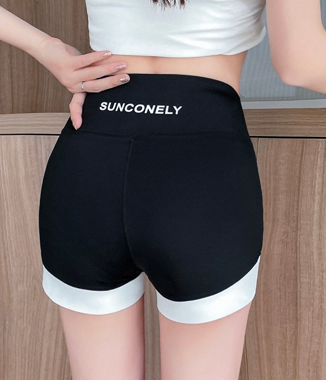 New Seamless Sports Shorts Breathable High Waist Yoga Safety Pants Quick Drying   Body Shaping