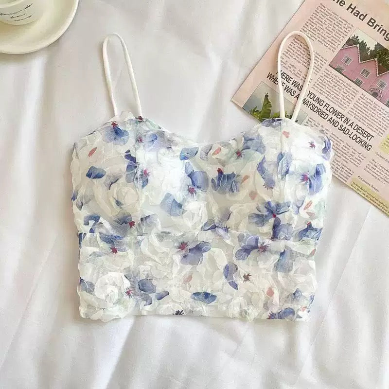 Sling Design Sense Top's Women's Outerwear Vest 2026 New Lace Sexy Beautiful Back Tube Top With Breast Pad