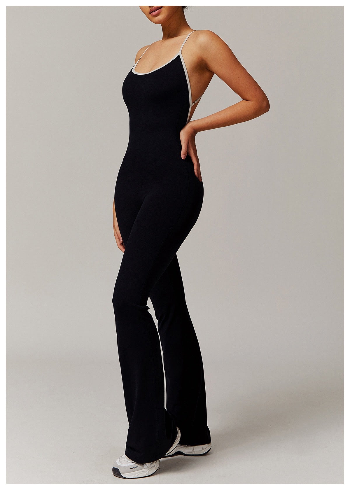 Sports Jumpsuits Women's Tracksuit One-Piece Fitness Suit  Gym Sets Long Sleeves  Exercise Bodysuit Woman
