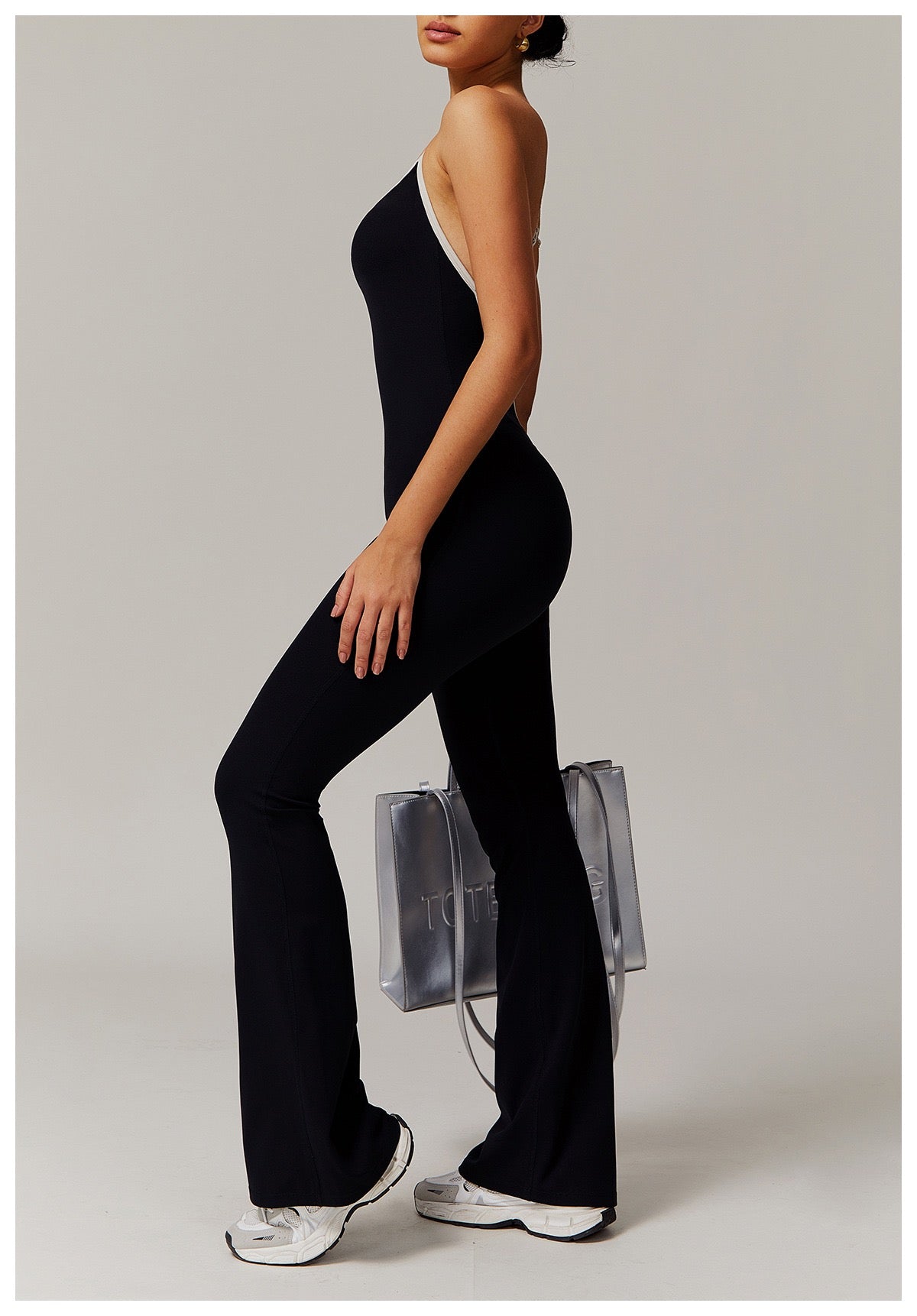 Sports Jumpsuits Women's Tracksuit One-Piece Fitness Suit  Gym Sets Long Sleeves  Exercise Bodysuit Woman