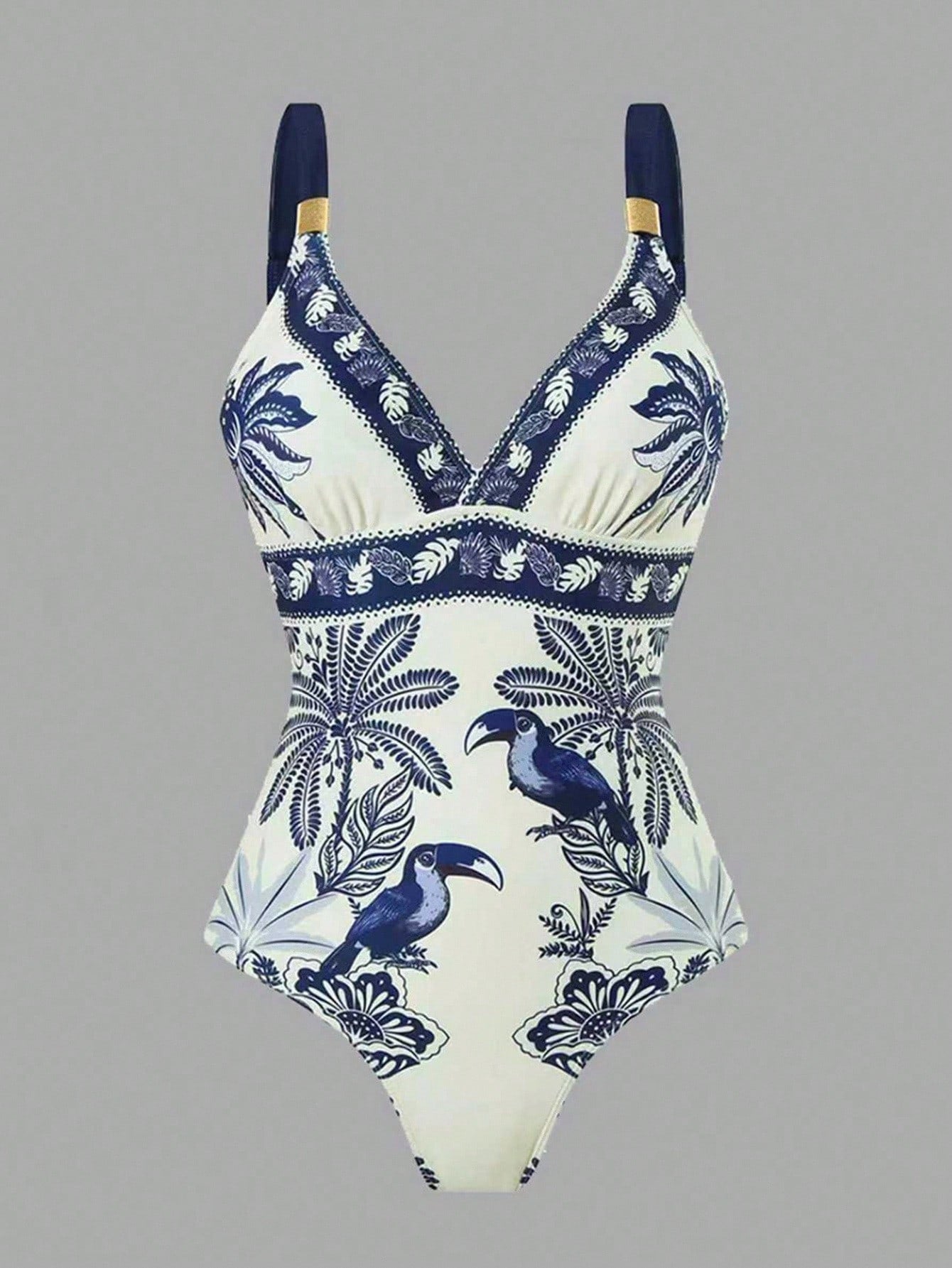 New Printed One Piece Swimsuit And Beach Skirt Swimwear Brazilian Bathing Suit Beachwear Swimming Suit For Women Bathers