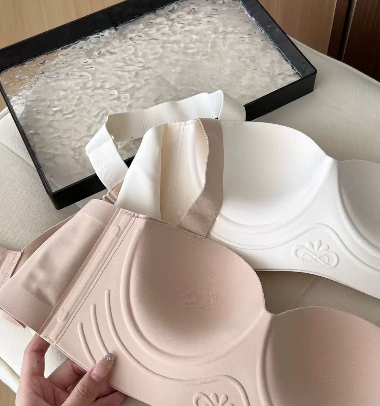 Women  Bra For Non-Wire Female Sexy Lingerie Solid Color Seamless Tube Top Bras Beauty Back Underwear Gather