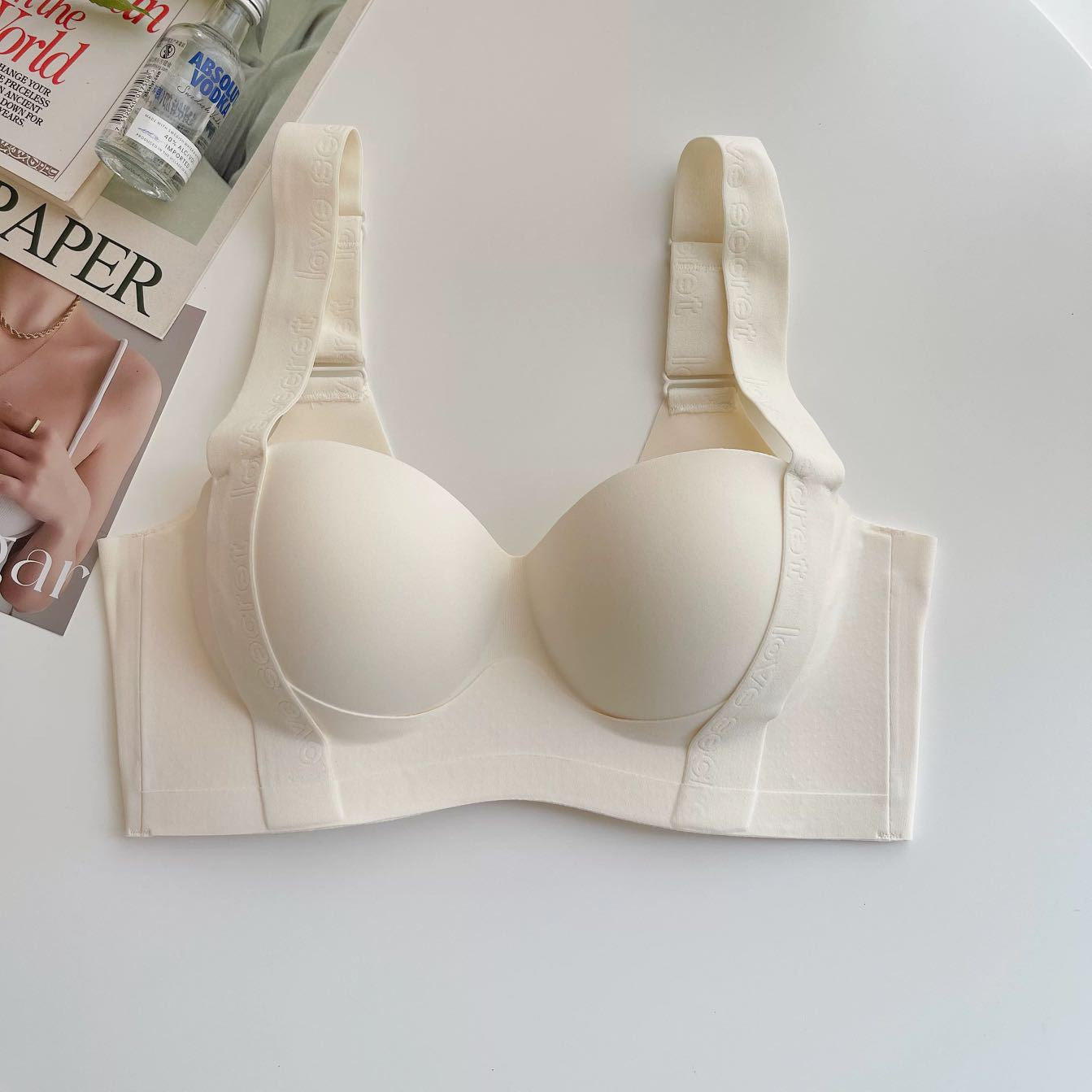 Women  Bra For Non-Wire Female Sexy Lingerie Solid Color Seamless Tube Top Bras Beauty Back Underwear Gather