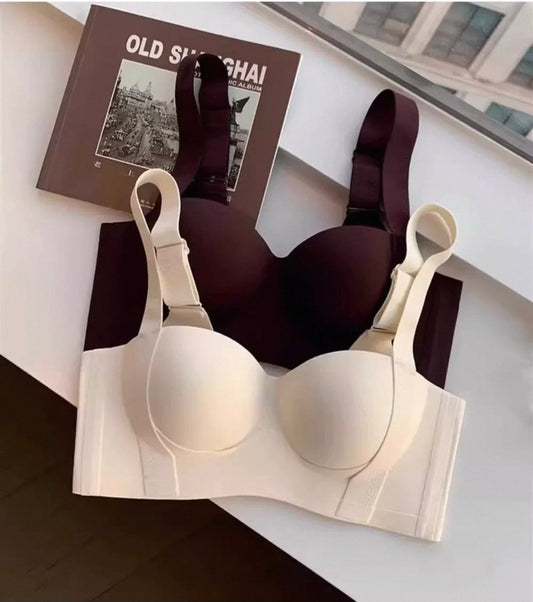 Women  Bra For Non-Wire Female Sexy Lingerie Solid Color Seamless Tube Top Bras Beauty Back Underwear Gather