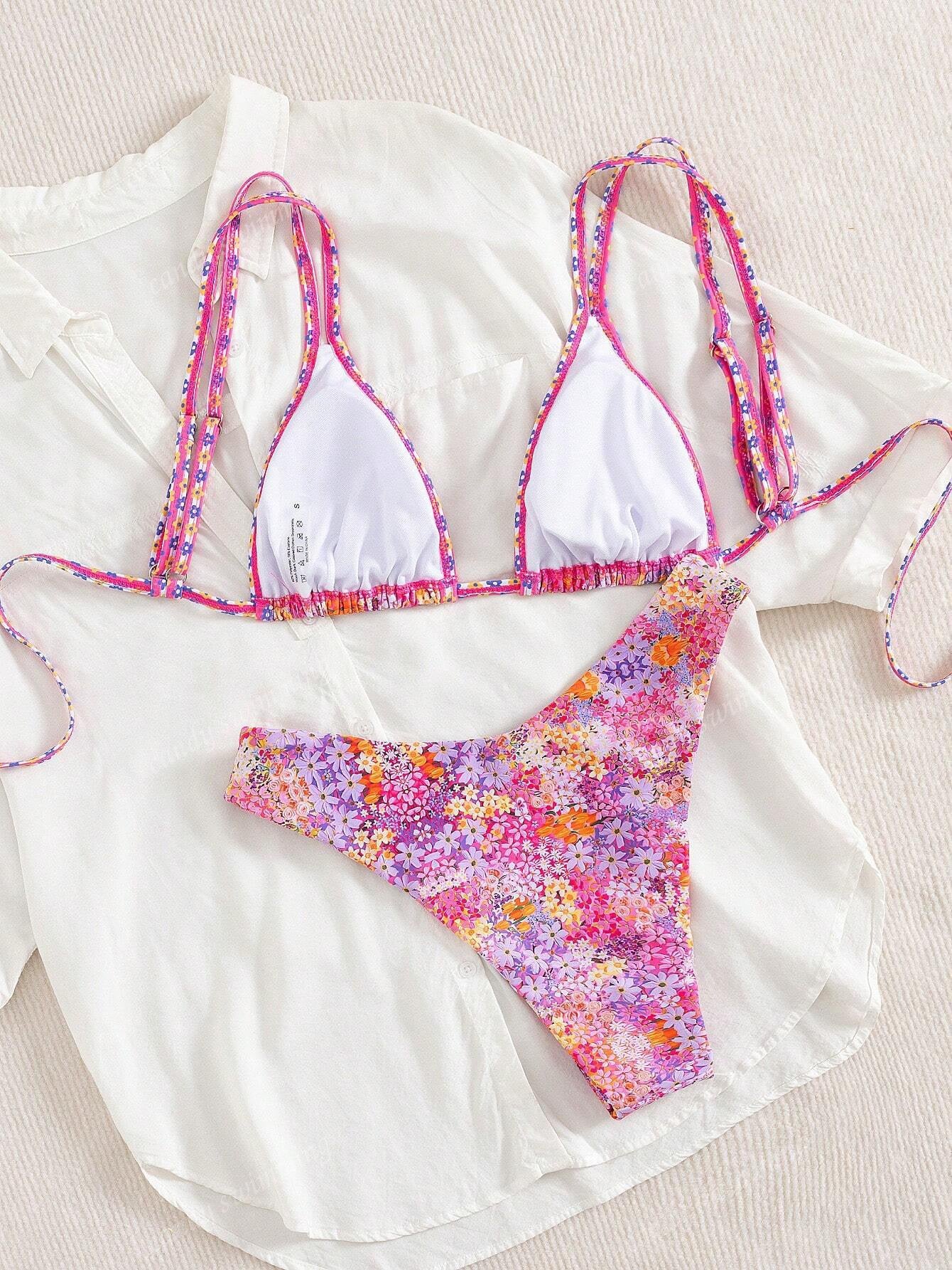 Sequin Bikini Set 3 Pieces Sparkly Halter Neck Swimsuit with Wrap Skirt High Cut Bathing Suit for Women Beach Vacation Swimwear