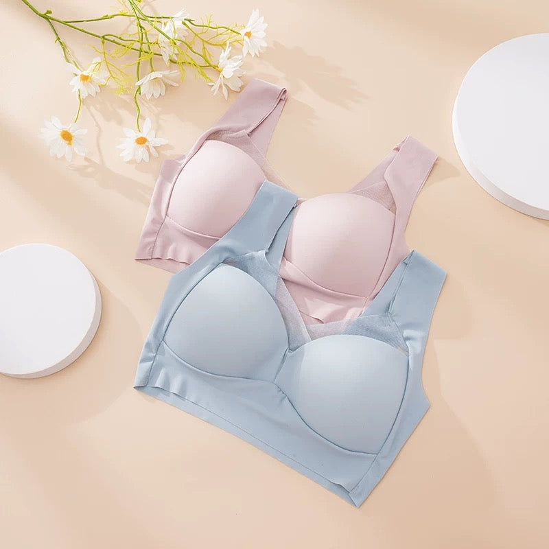 Women's Bra for Large Breasts Trace-Free Comfort No Steel Rings Bras Underwear for Women Ropa Interior De Mujer