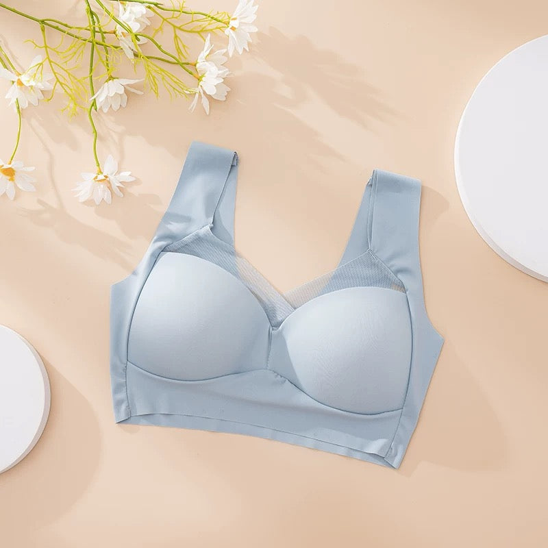 Women's Bra for Large Breasts Trace-Free Comfort No Steel Rings Bras Underwear for Women Ropa Interior De Mujer