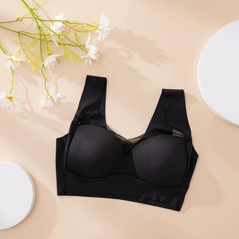 Women's Bra for Large Breasts Trace-Free Comfort No Steel Rings Bras Underwear for Women Ropa Interior De Mujer