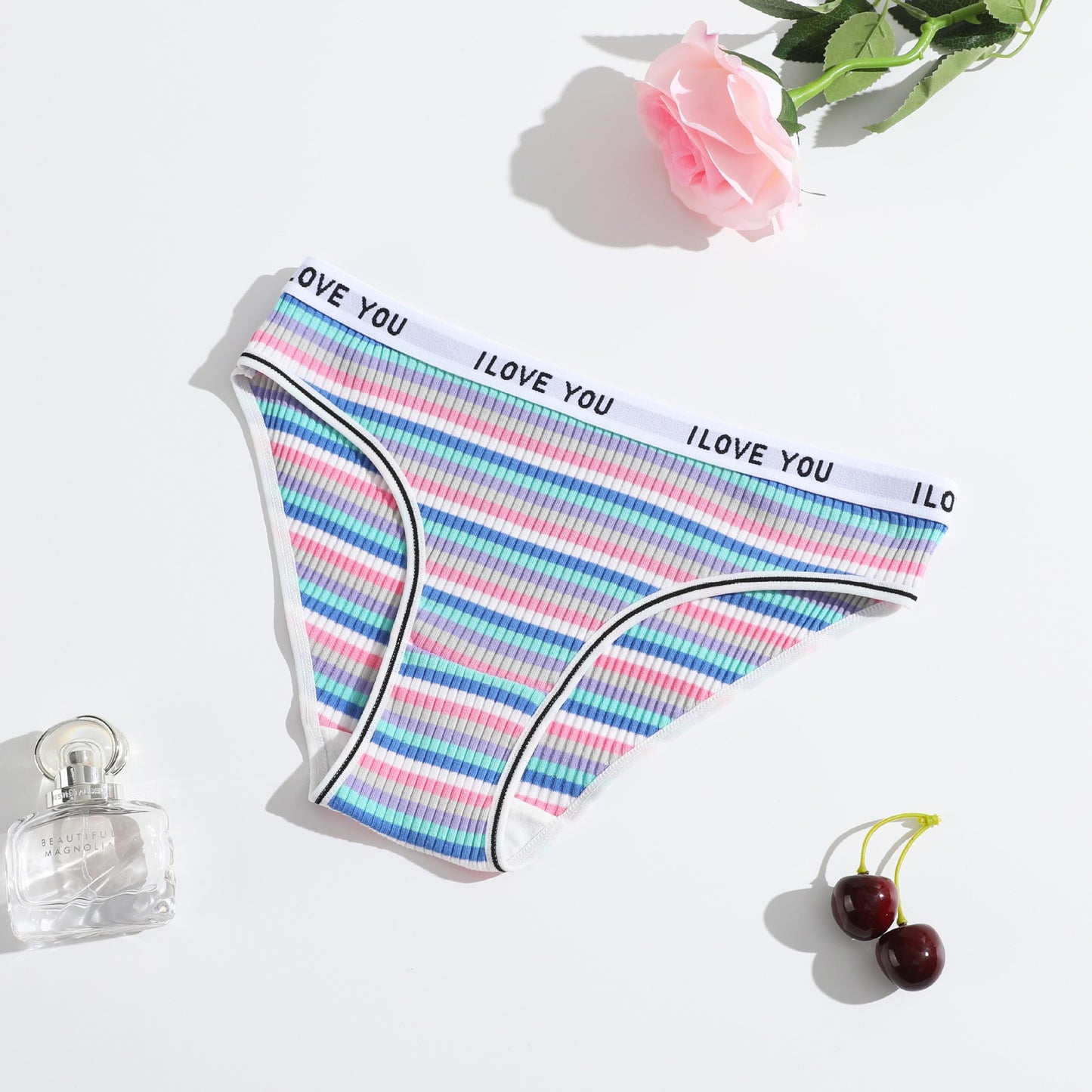 Underwear Women Cotton Crotch Mid Waist Traceless Sexy Panties  Sports Style Girls Breathable Underpants