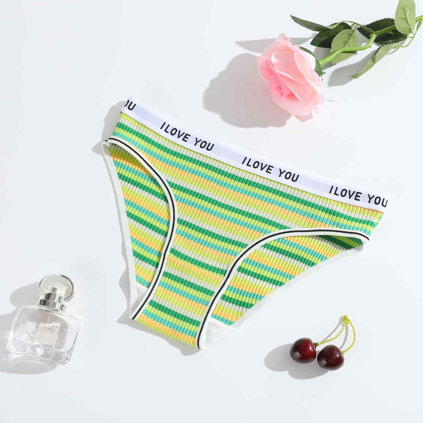 Underwear Women Cotton Crotch Mid Waist Traceless Sexy Panties  Sports Style Girls Breathable Underpants