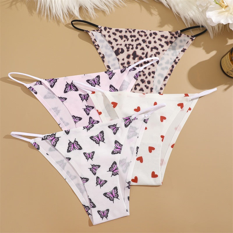 Women Bikini Panties Underwear Seamless Sexy Thongs G-Strings
