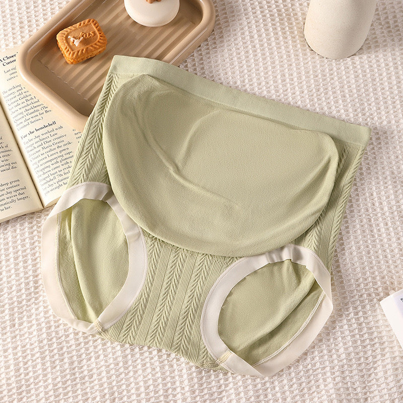 High-Waist Maternity Panties – Seamless, Breathable & Comfortable with Gentle Belly Support – Ideal for Pregnant Women