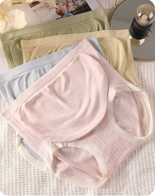 High-Waist Maternity Panties – Seamless, Breathable & Comfortable with Gentle Belly Support – Ideal for Pregnant Women