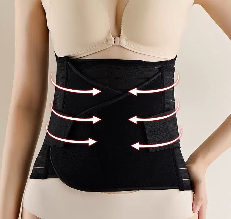 3 In 1 Postpartum Maternity Supports Slimming Belt Girdle Belly Band Women Stomach Compression Shaper Pregnant Tummy Wrap Girdle