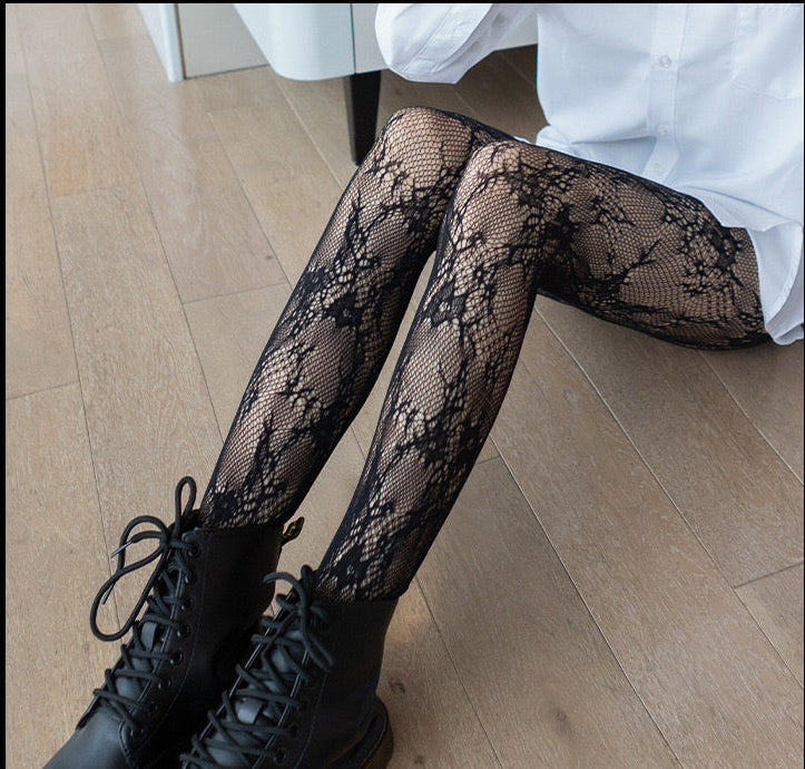 Sexy  Mesh Stockings Bottomed Pantyhose Classic   Fishnet Women's Netting  Retro Spider Web Tights
