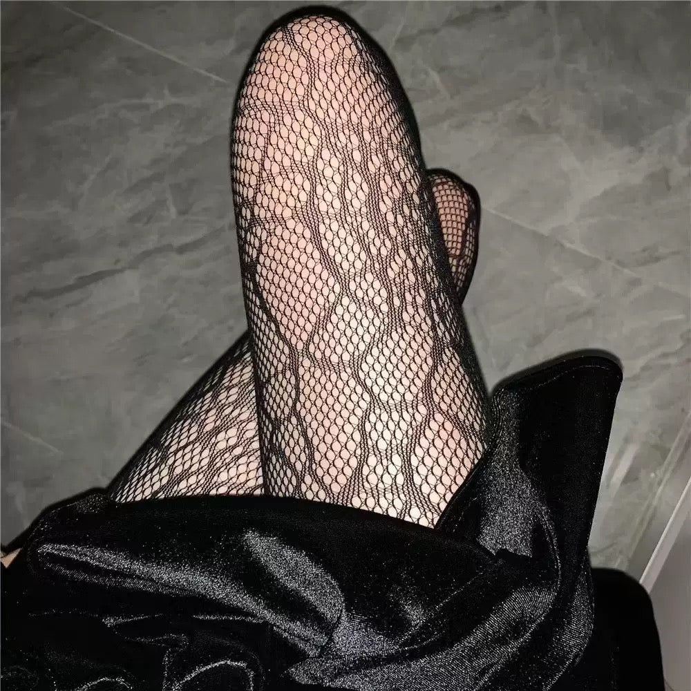 Spider Hollow Fishnet Stockings Black Tights spider Shape Women Sexy Stockings Nylon