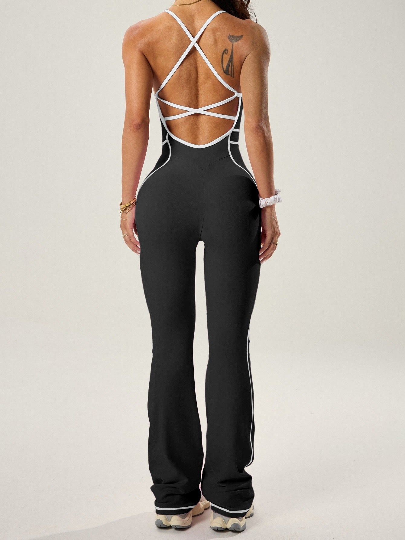 Sports Pink Jumpsuits Women's Tracksuit One-Piece Fitness Suit  Gym Sets Long Sleeves  Exercise Bodysuit Woman