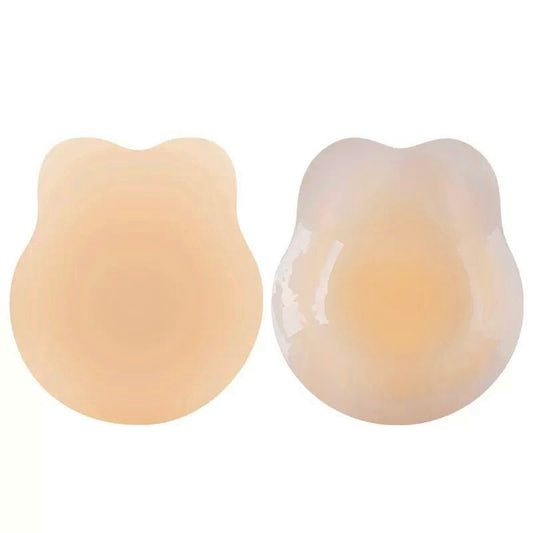 Women’s Silicone Chest Pads – Sweat-proof, Anti-slip, Invisible, Thin Adhesive Nipple Covers, Strapless Rabbit-Shaped Breast Lift Pasties