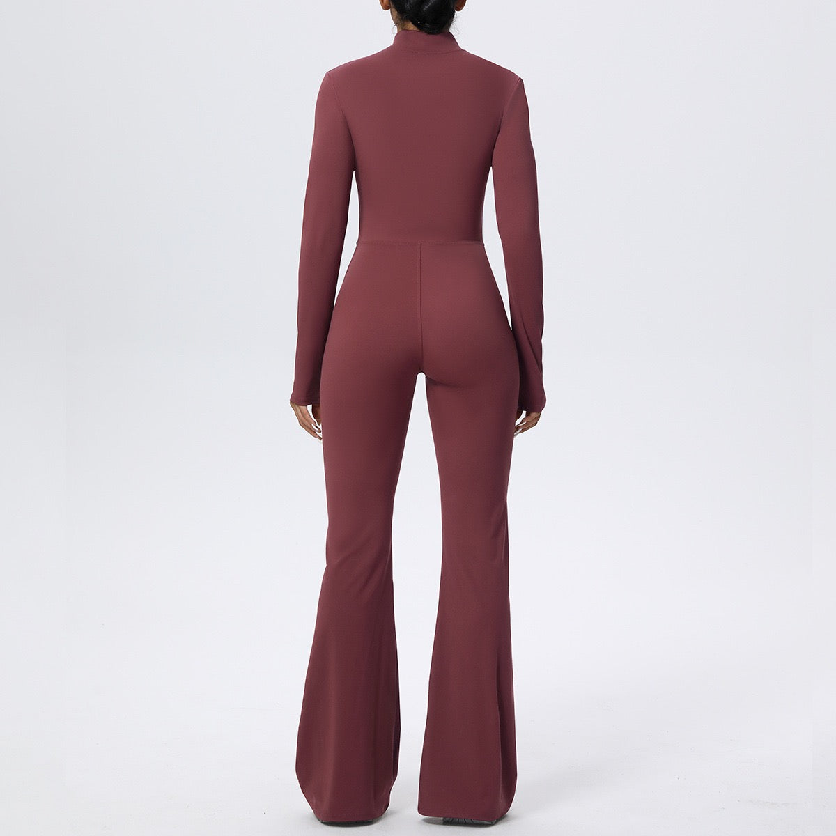 Sports Jumpsuits Women's Tracksuit One-Piece Fitness Suit  Gym Sets Long Sleeves  Exercise Bodysuit Woman