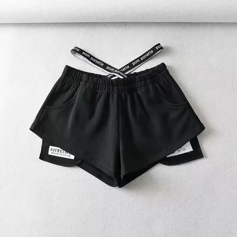 Women Shorts High Waisted Shorts for Women 2025 Summer Loose Wide Leg Casual Pants Lady Hot Pants Adult Clothing