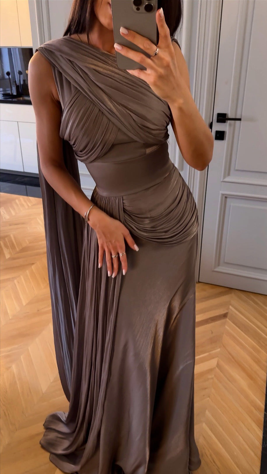 Elegant and Classy Dresses for Woman Long Maxi Summer Dresses with Streamer Pleated Waist Formal and Evening Dresses Chic Ladies