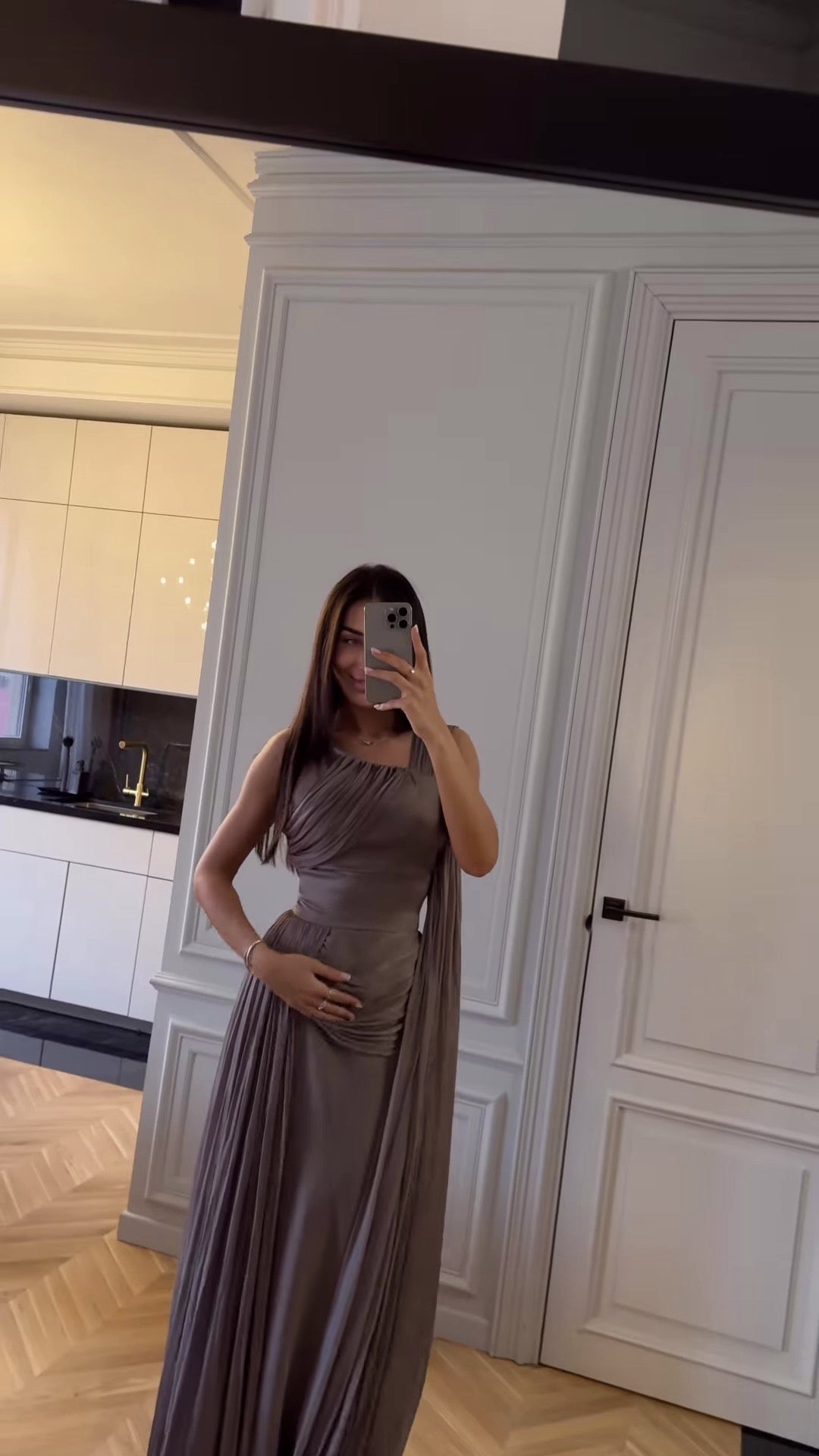 Elegant and Classy Dresses for Woman Long Maxi Summer Dresses with Streamer Pleated Waist Formal and Evening Dresses Chic Ladies