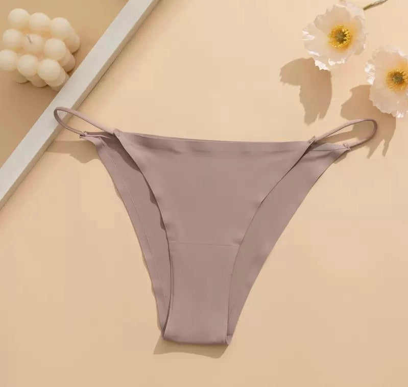 Underwear for Women Seamless Thin Belt Women's Panties Low-Rise Sexy BIkinis Briefs Female Lingerie Soild Fashion Underpants Hot