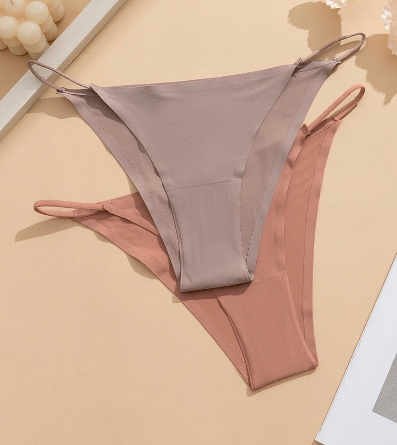 Underwear for Women Seamless Thin Belt Women's Panties Low-Rise Sexy BIkinis Briefs Female Lingerie Soild Fashion Underpants Hot