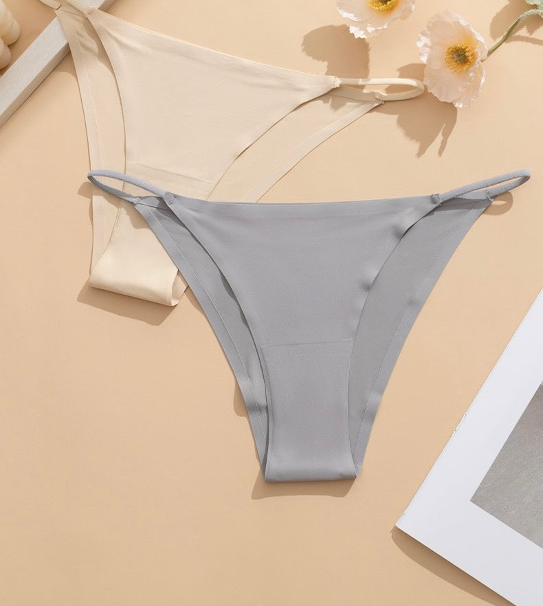 Underwear for Women Seamless Thin Belt Women's Panties Low-Rise Sexy BIkinis Briefs Female Lingerie Soild Fashion Underpants Hot