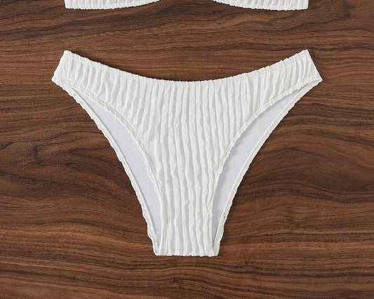 Bikini Bottoms Fashion Women Swimsuit High Waist Thong Swimwear Trunks Bikinis  Pants Bathing
