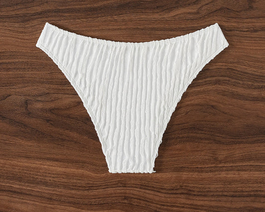 Bikini Bottoms Fashion Women Swimsuit High Waist Thong Swimwear Trunks Bikinis  Pants Bathing