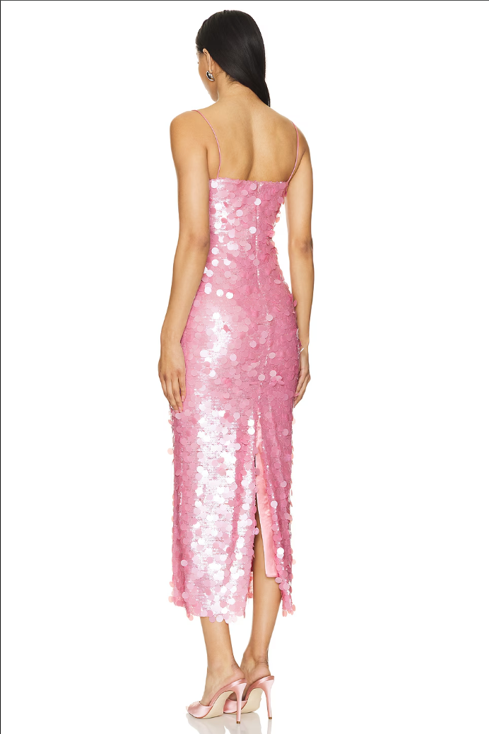 Sexy Sequin Patchwork Sling Dress for Women Fashion Sleeveless Backless Bodycon Split Dresses Female Shiny Evening Party Robes