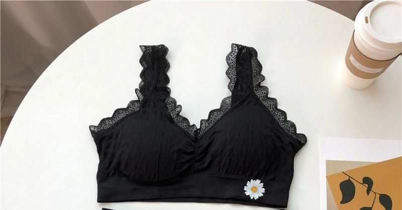 Women’s Underwear Sexy Bras Tube Top Push-Up Bra Lingerie Bralette Ribbed Bra