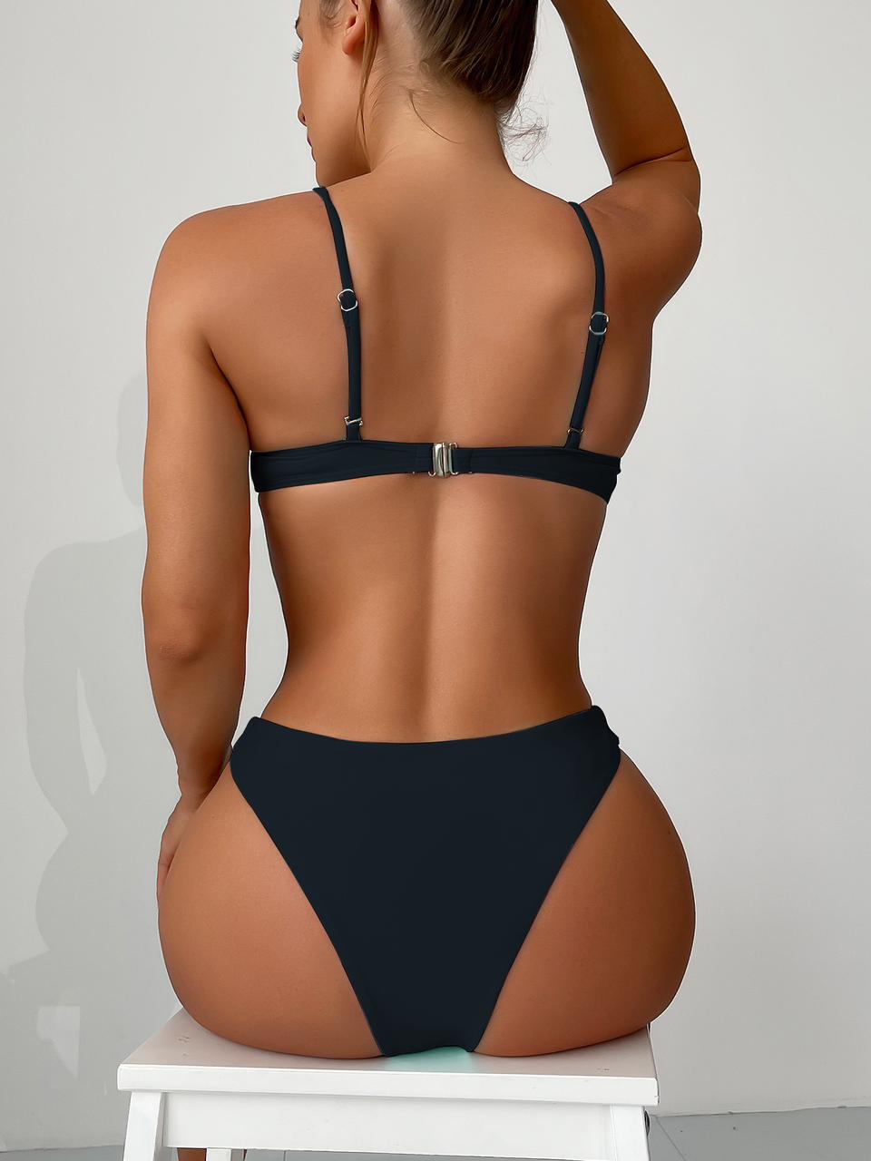 Sexy Underwire Push-up Swimwear One Peace Swimsuit