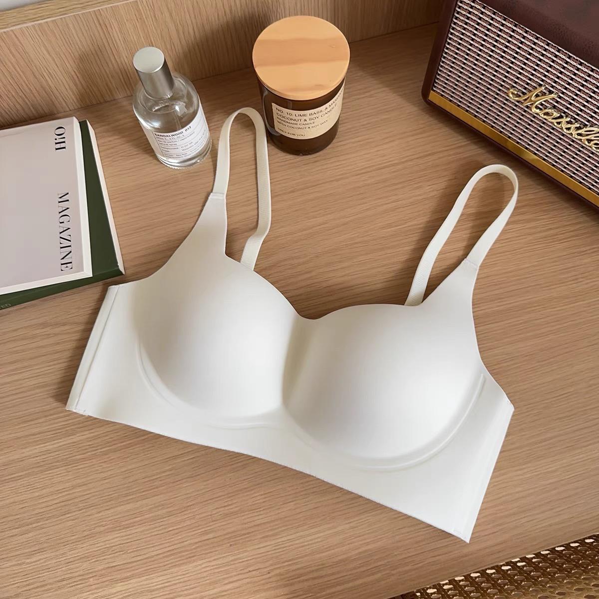 Women  Bra For Non-Wire Female Sexy Lingerie Solid Color Seamless Tube Top Bras Beauty Back Underwear Gather