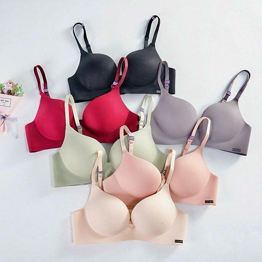 Soft bra half push up
