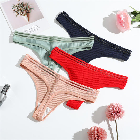 WarmSteps Sexy Women Panties Breathable Cotton Lingerie Comfortable Underwear Fashion G-Strings Ladies Thongs Underpant Hot Sale