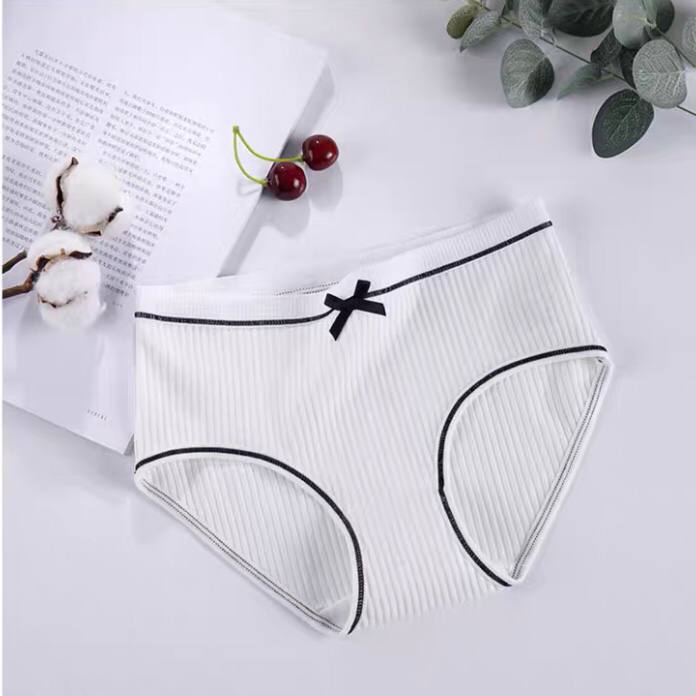 Japanese Color Middle Waist Comfortable Cotton Panties