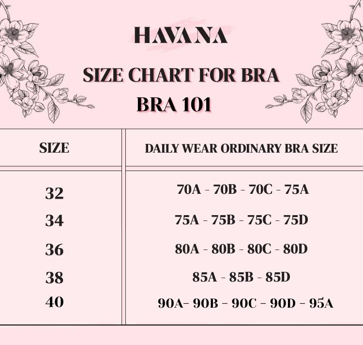 Soft bra half push up