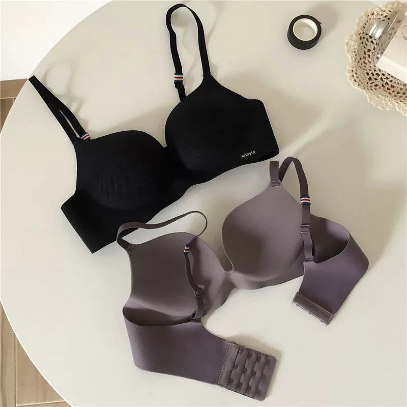 Soft bra half push up