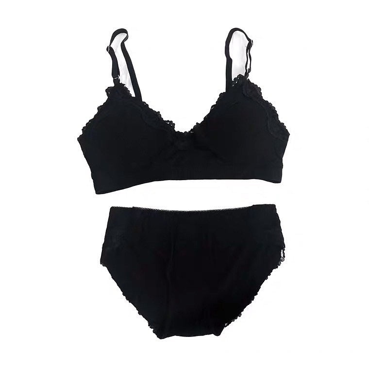 Lady Sexy Elegant Bra and Panty Set Women Bras Underwear Female Push up Bra Lingeries Bra Sets VS Brief Set Lingerie Set