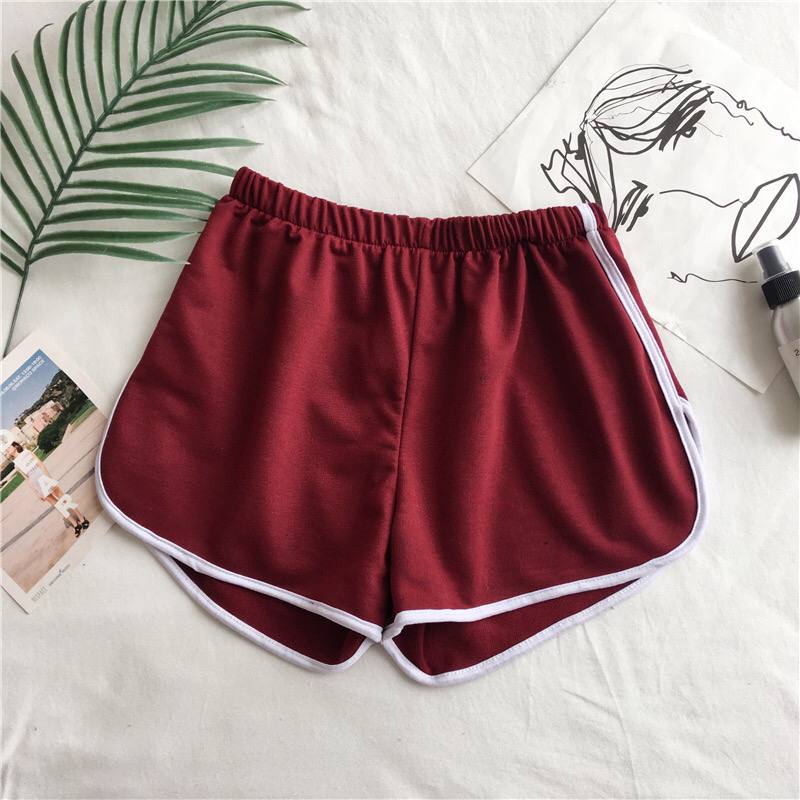 Hong Kong Casual Sports Shorts Women 2022 Wide Leg Shorts