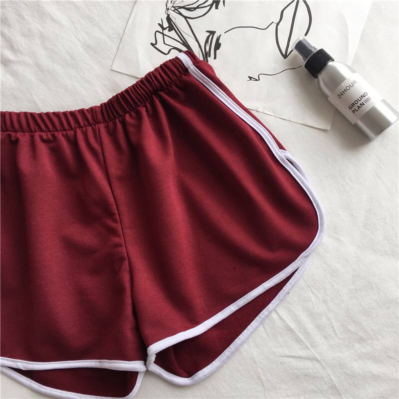 Hong Kong Casual Sports Shorts Women 2022 Wide Leg Shorts