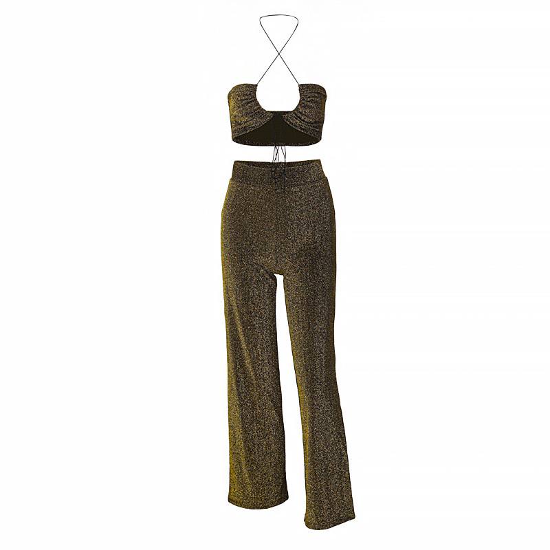 Warp Chest Casual Long Pants Suit