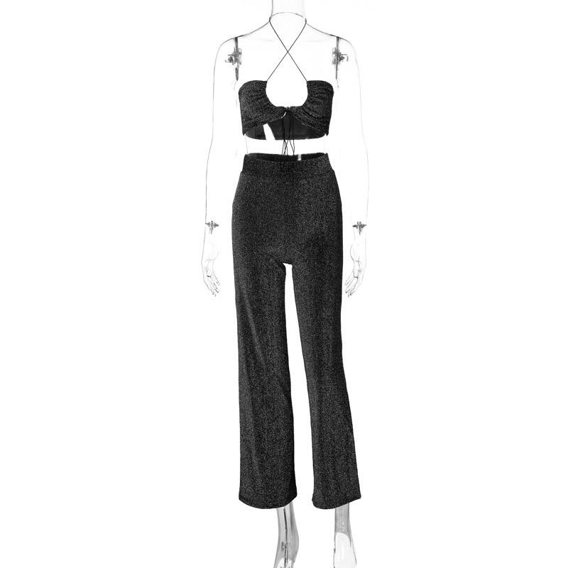 Warp Chest Casual Long Pants Suit