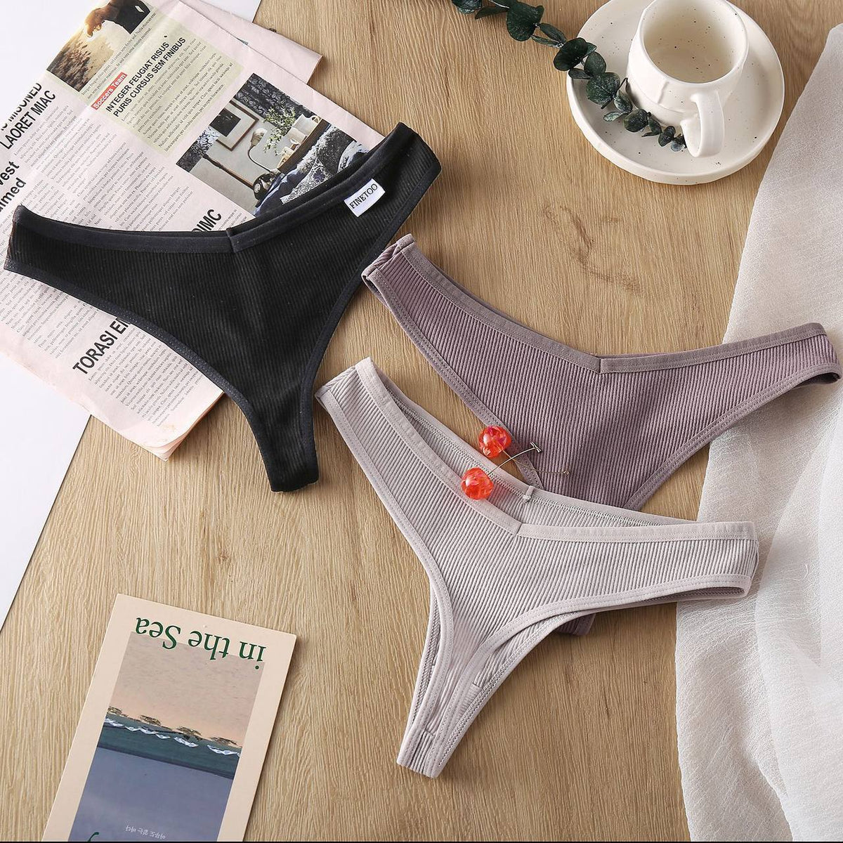 Women String Women Cotton G-String Thongs Panties Strings Underwear – Havana's Secret eg