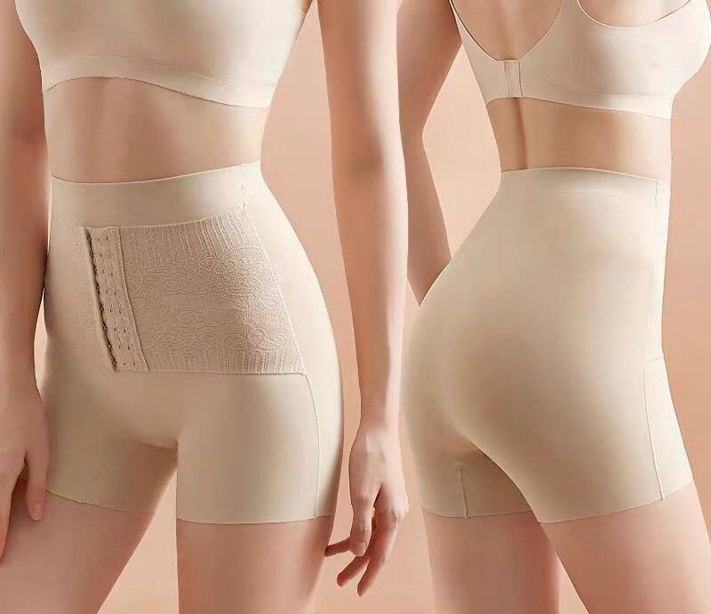 Corset Body-Sculpting Lace and Women Abdomen High-Waisted Hips