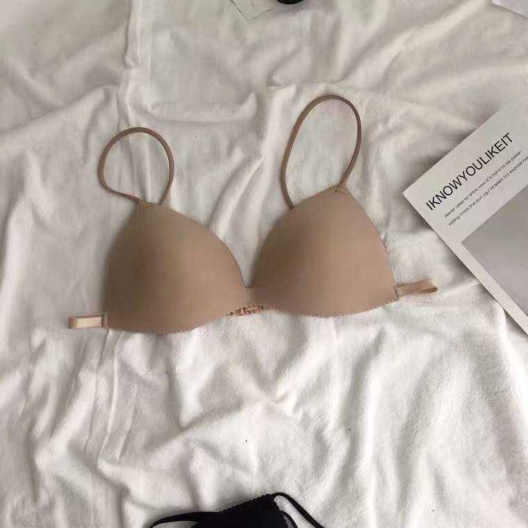 Summer bra, beautiful back, tube top, sexy gathered underwear, women's anti-glare, small chest and thin camisole